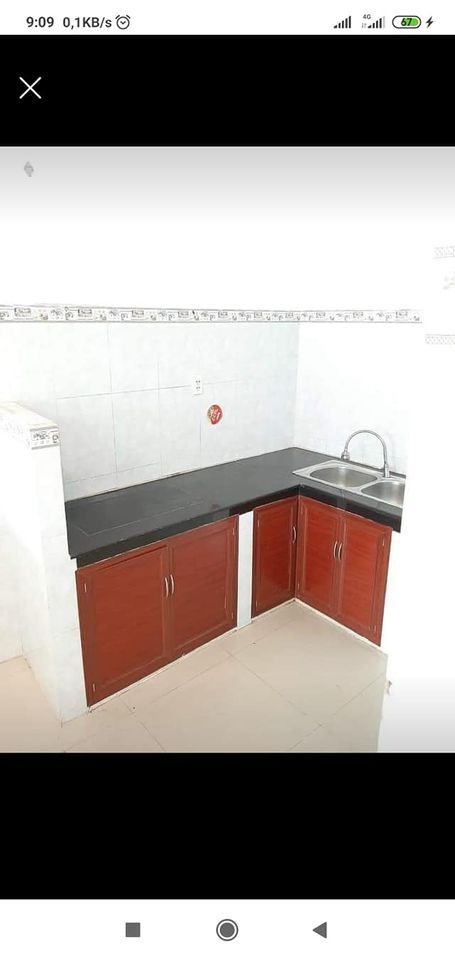 Cho thuê nguyên căn mặt tiền hẻm Lê Văn Thọ P9 GV hẻm kinh doanh buôn bán tốt Dt: 4x11 1 lầu