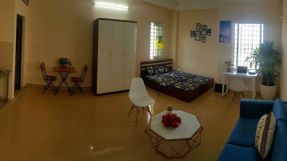 Cho Thuê Chung Cư 1 Ngủ 1 Khách Gần Công Viên Hoà Bình (Phạm Văn Đồng) Full Đồ - Giờ giấc thoải mái