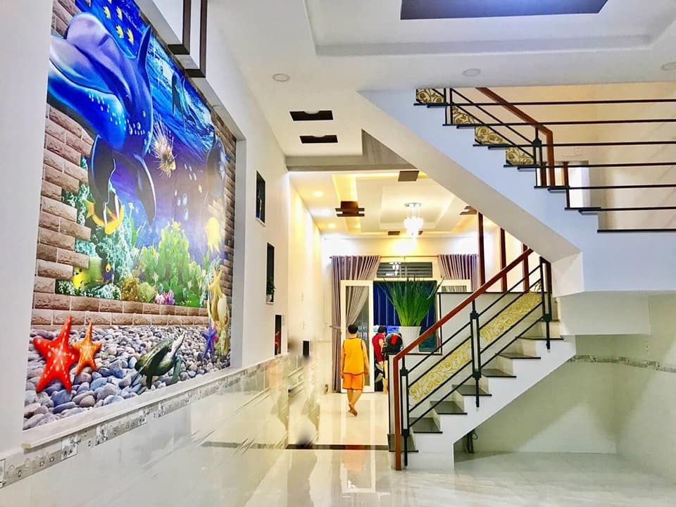Bán NHÀ MỚI RẤT ĐẸP. 53/22 Đường số 9, P. BHH, Q. Bình Tân Diện tích: 4x15m