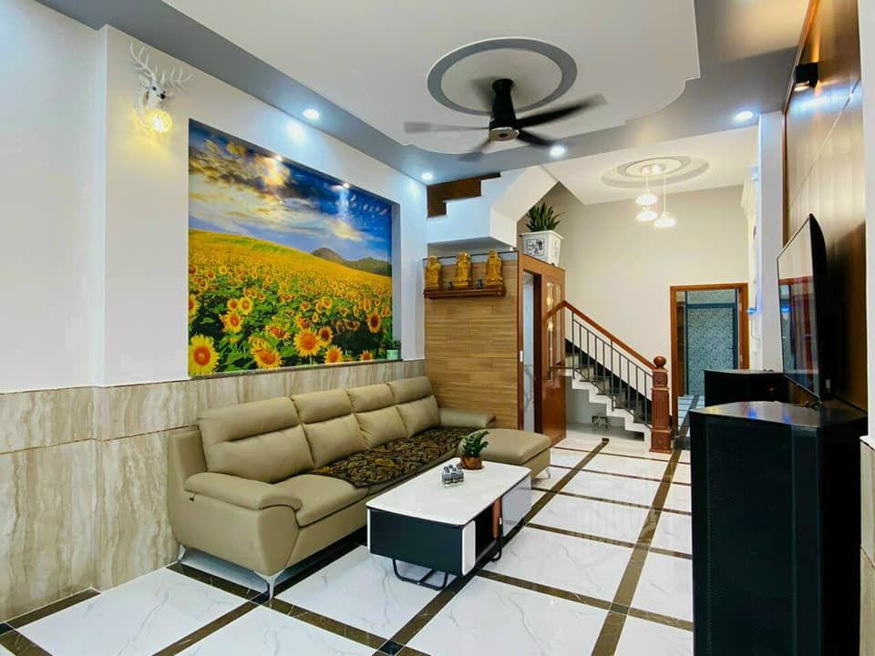 SIÊU PHẨM ĐẸP TỪNG CENTIMETRE- NGUYỄN VĂN KHỐI P11 GÒ VẤP DT: 4m x 20m. Cn 78,6 mét. DTXD 217,9m
