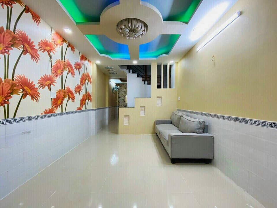 NHÀ BÁN PHẠM VĂN CHIÊU P13 GÒ VẤP.DT: 4.5 x 5m. Công nhận: 22,7m. Đúc trệt hai lầu gồm 3PN 3WC