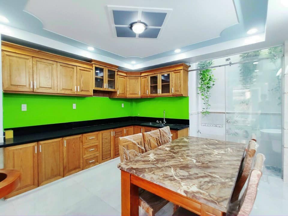 SIÊU PHẨM MẶT TIỀN ĐƯỜNG SỐ 5 P16 GÒ VẤP Diện tích:4x12m Kết cấu: 1 lửng,3 lầu,sân thượng, 4PN.