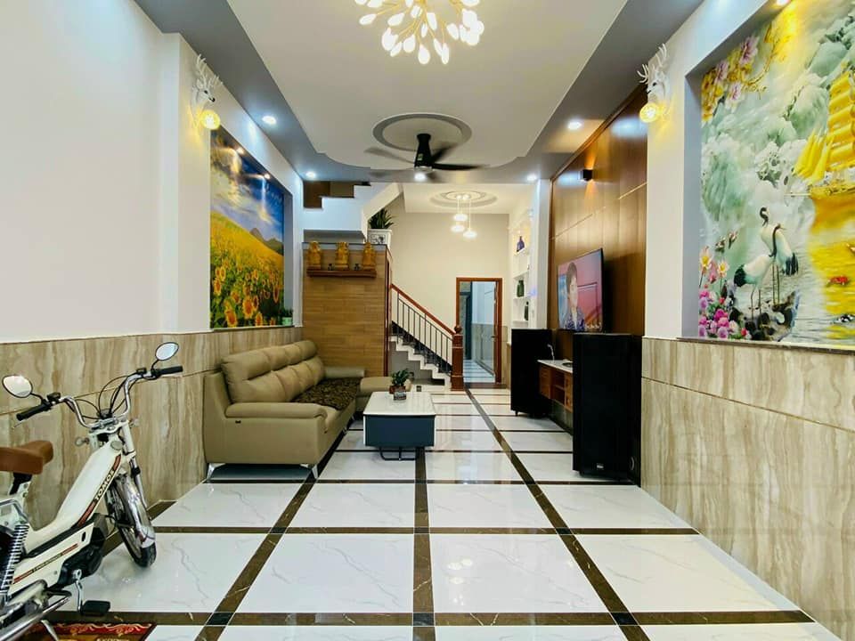 SIÊU PHẨM ĐẸP TỪNG CENTIMETRE- NGUYỄN VĂN KHỐI P11 GÒ VẤP DT: 4m x 20m. Cn 78,6 mét. DTXD 217,9m