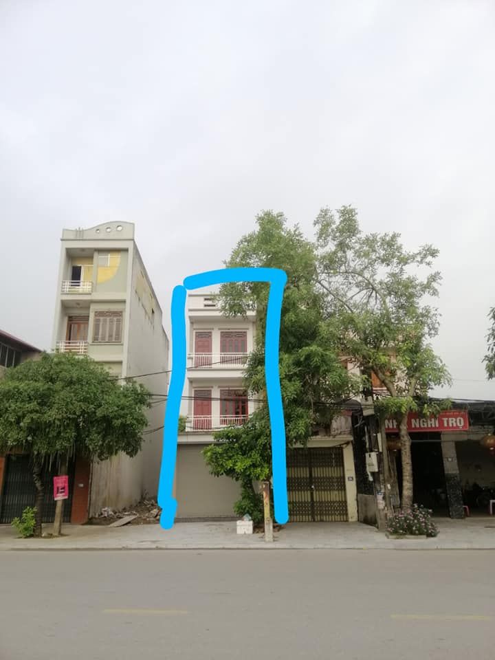CHO THUÊ NHÀ 3 TẦNG Gần chợ Nếnh. Trên trục được đi từ Phúc Lâm qua Nếnh, phía bên phải
