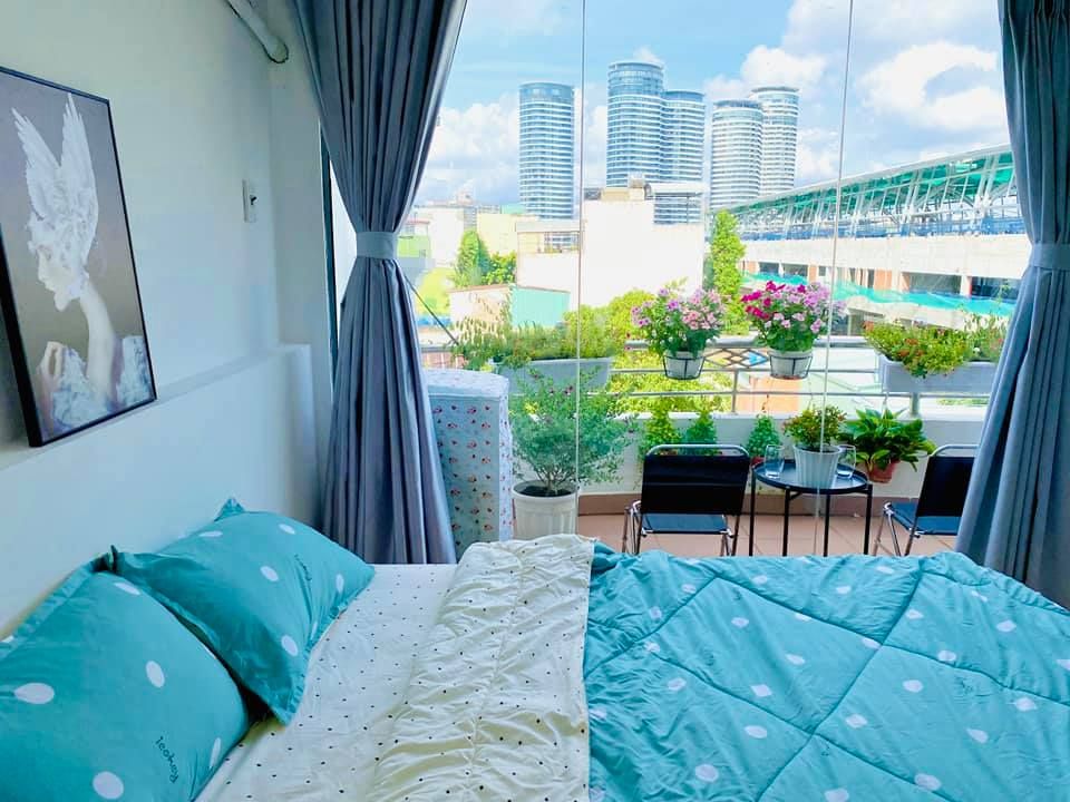 Cho thuê Căn 1pn full nội thất, có ban công thoáng mát Nguyễn Hữu Cảnh, Bình Thạnh