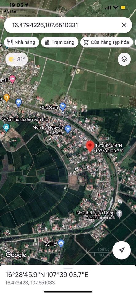 BÁN ĐẤT VÂN THÊ THUỶ THANH GIÁ ĐẦU TƯ 2 LÔ LIỀN KỀ LÔ 445 DT 84.8m2 ngang 5m