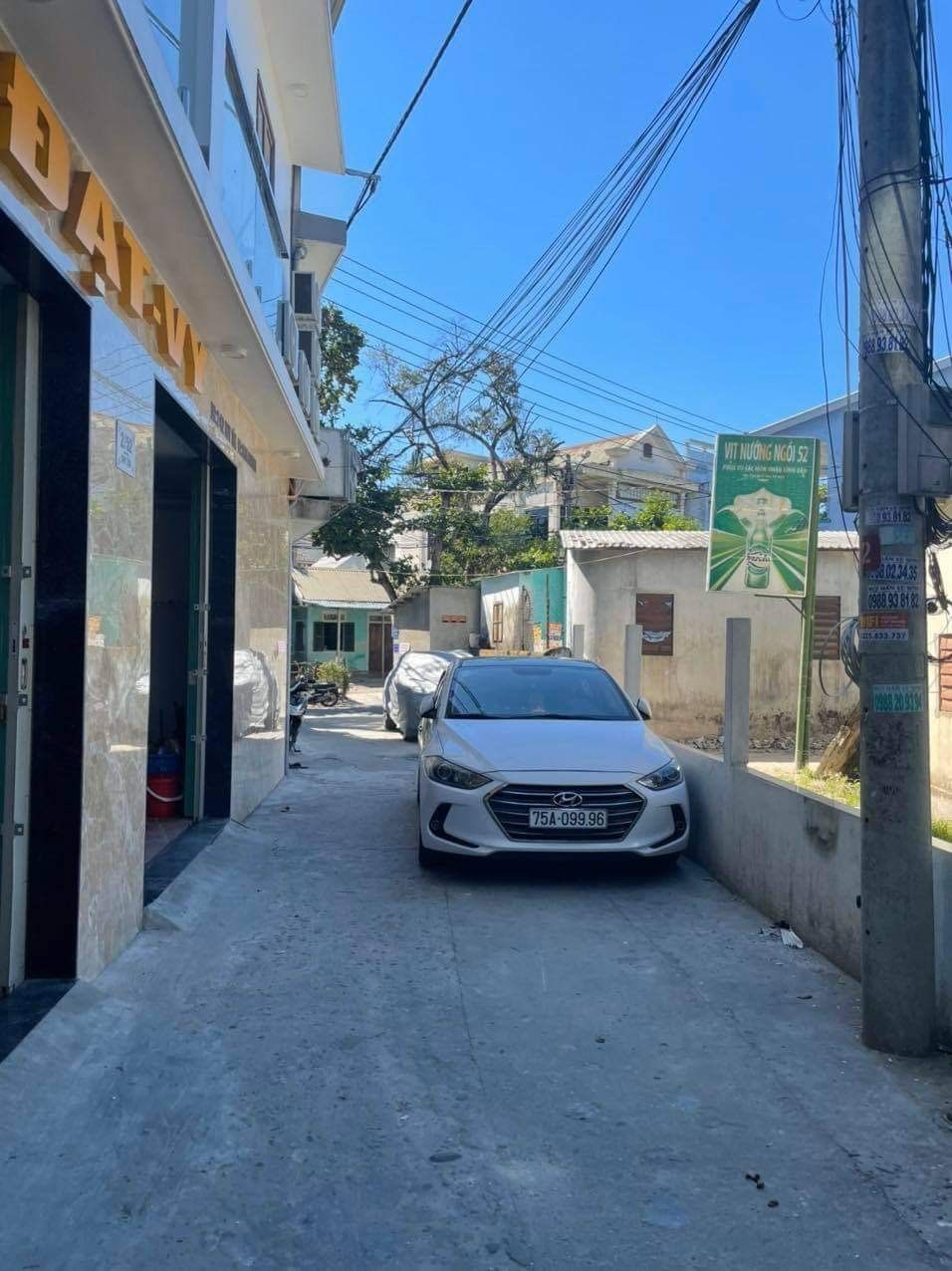 CHUYỂN NHƯỢNG CĂN NHÀ TRUNG TÂM THÀNH PHỐ KIỆT OTO DUY TÂN Diện tích 100m2 Hướng Tây Bắc