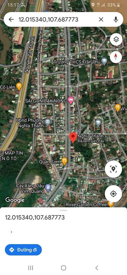 GIA ĐÌNH CẦN TIỀN NÊN BÁN GẤP LÔ ĐẤT TRUNG TÂM TP GIA NGHĨA . MẶT TIỀN KINH DOANH