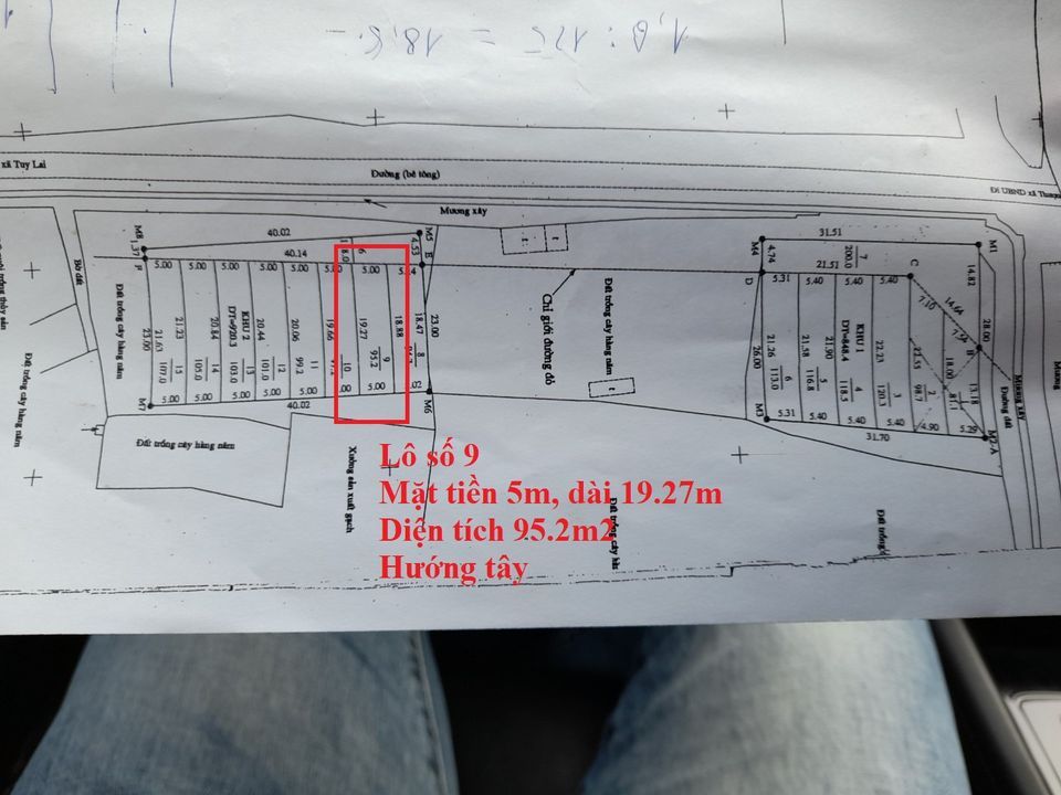 Tôi cần bán đất đấu giá tại xã Thượng Lâm, huyện Mỹ Đức, TP Hà Nội. Diện tích 95.2m2.Hướng Tây