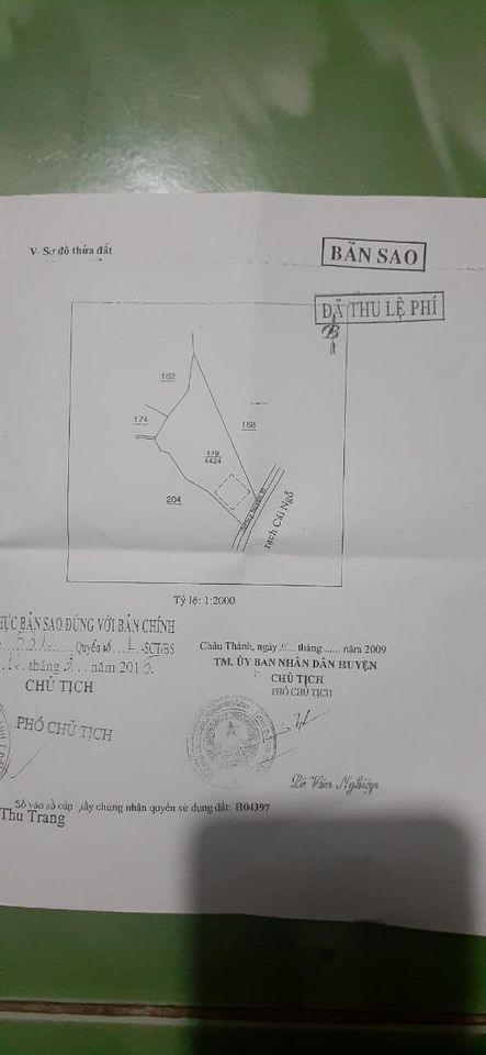 Chú Thím kẹt tiền cần bán gấp 4424m đất + nhà cấp4 mặt tiền đường Dal 3m Châu Thành Đồng Tháp