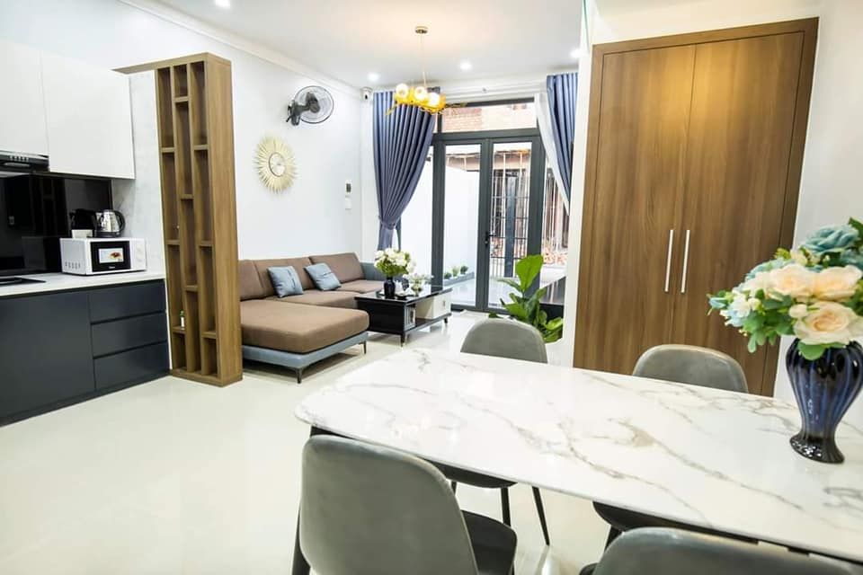 NHÀ ĐẸP HẺM HÀ HUY TẬP TÂN LỢI NGAY CÔNG AN GIAO THÔNG TỈNH Diện tích: 5x16.