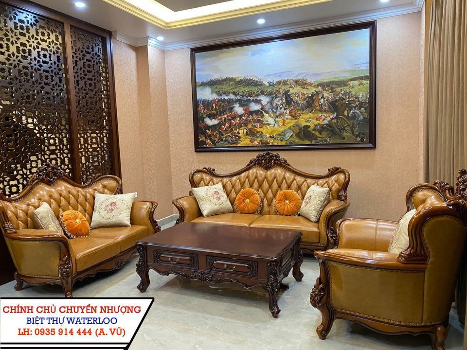 Chính chủ cần bán biệt thự Waterloo Nhà hướng Nam, 2 mặt tiền, khu dân cư an ninh, Thạch Trung
