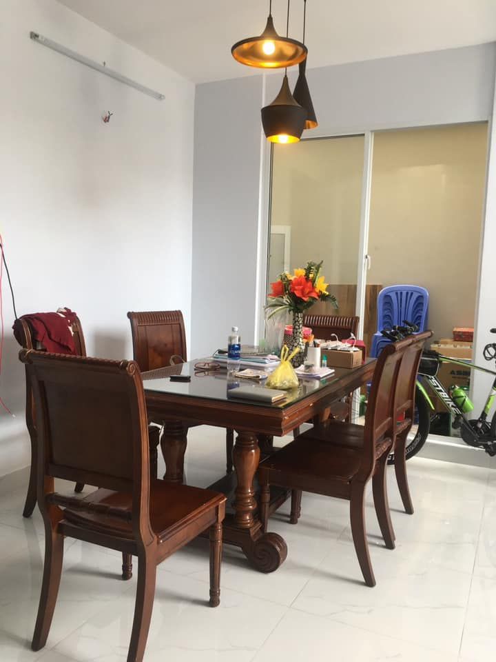 Cho thuê biệt thự hem xe hơi Lý Phục Man Trệt lầu Phòng khách, 3pn ,3wc Full nội thất , Gara oto