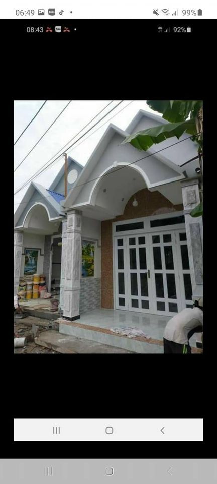 Bán Nhà Trung an ap 1. 4x15, full thỗ 1 trệt 1 lững 2 phòng ngủ, 1 phòng khách đường trc nha 2m5