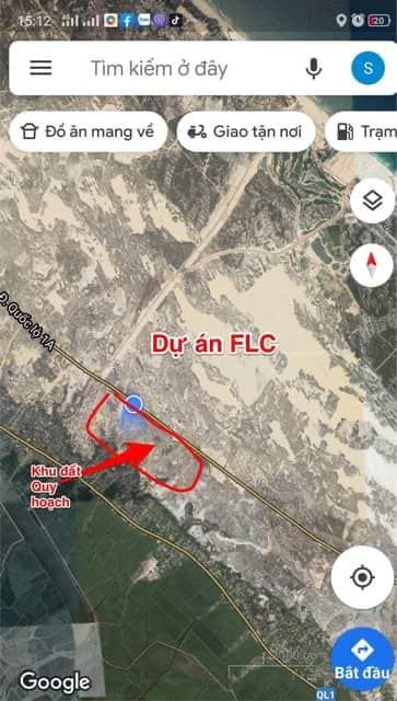 Bán lô đất dự án mặt tiền đường Tránh cạnh FLC Dự án đang hoàn thiện điện đường, cống thoát nước Hư