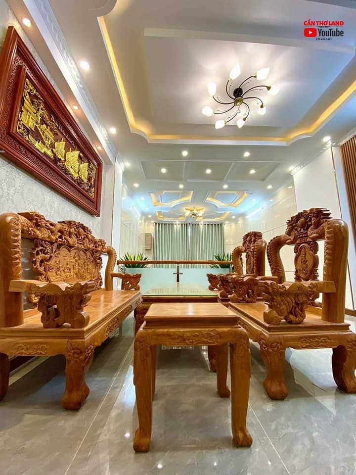 NHÀ MỚI ĐẸP 1 TRỆT 2 LẦU KDC 91B ĐƯỜNG NGUYỄN VĂN LINH, AN KHÁNH, NINH KIỀU, CẦN THƠ Giá 6ty500