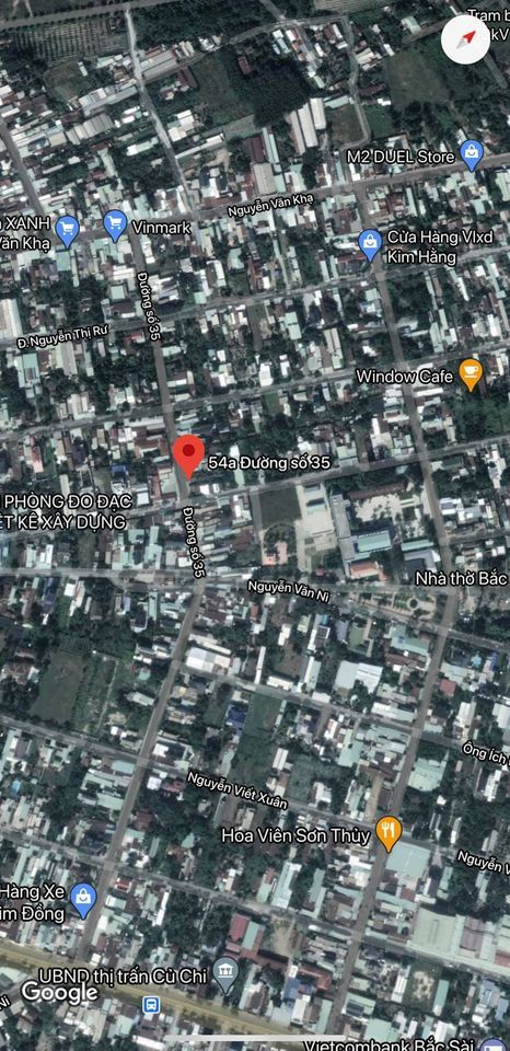 Bán đất đẹp kp3 Thị Trấn Củ Chi Vị trí mặt tiền đường nhựa số 35 Xung quanh tiện ích không thiếu gì
