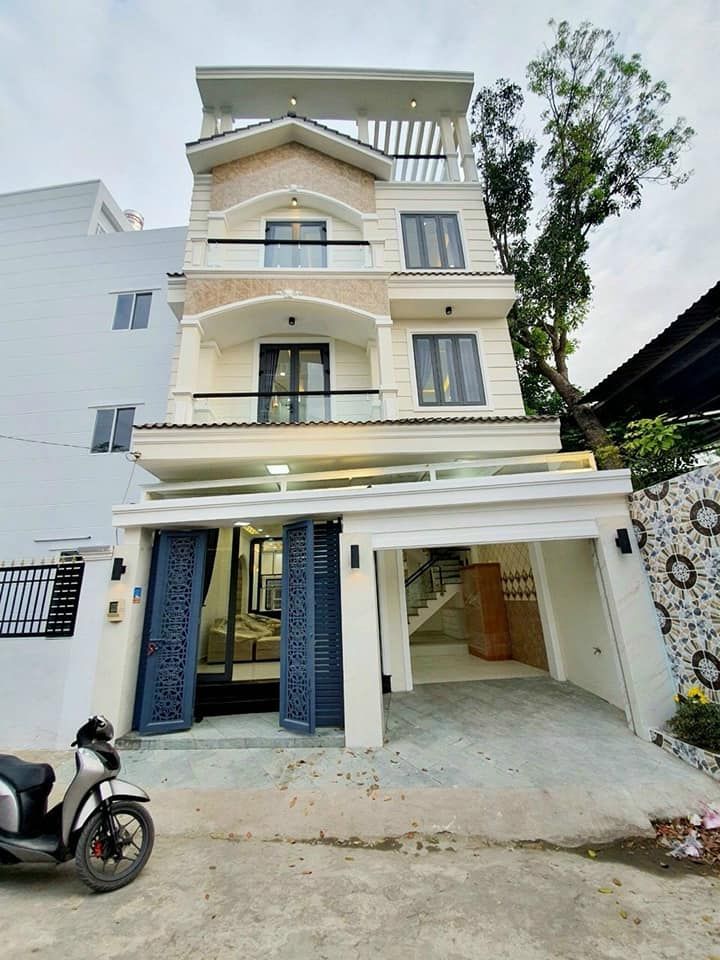 Bán nhà mới hoàn thiện kiểu biệt thự tân cổ điển tại Khu Cafe Omely đường Đào Tông Nguyên Phú Xuân