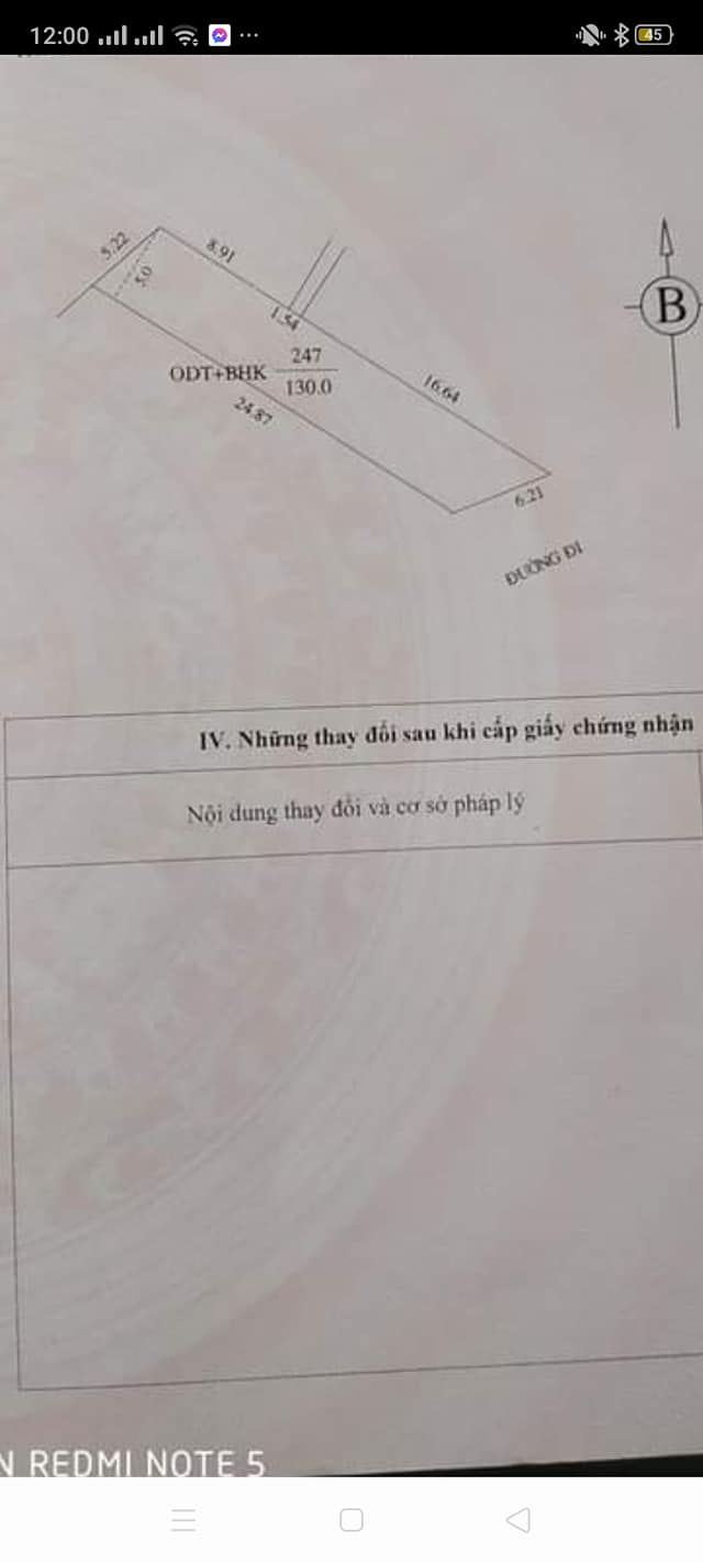 cần bán đất khu vực tổ 16 phường Minh Khai, gần đối diện Bộ CHQS tỉnh, qua cầu Phà 80m. DT 130m