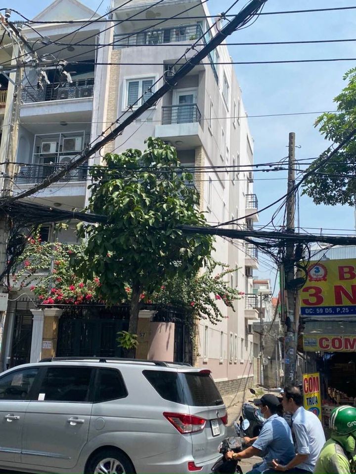 Bán Toà nhà mặt tiền đường D5 Bình Thạnh ,23 tỷ