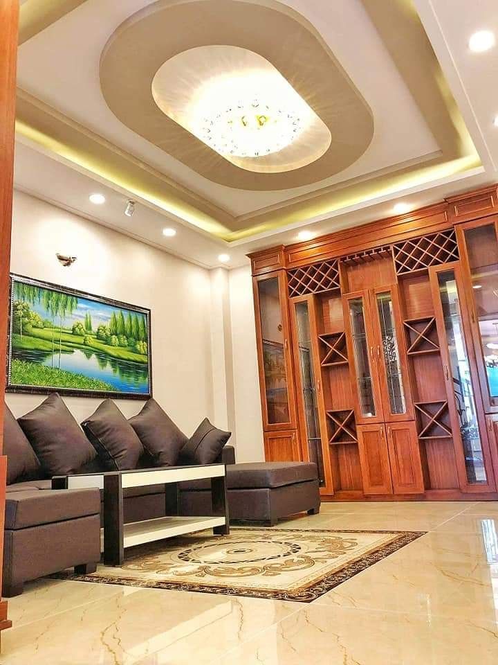 Bán Biệt thự Gò Vấp, gía chỉ 6 tỷ nhỉnh 1 trệt 3 lầu sân thượng, 4pn khép kín, 5 WC