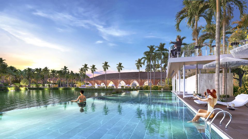 Bán Biệt thự mặt sông Dự án Casamia Calm Hội An ở tại thôn Đồng Nà, Xã Cẩm Hà, Hội An