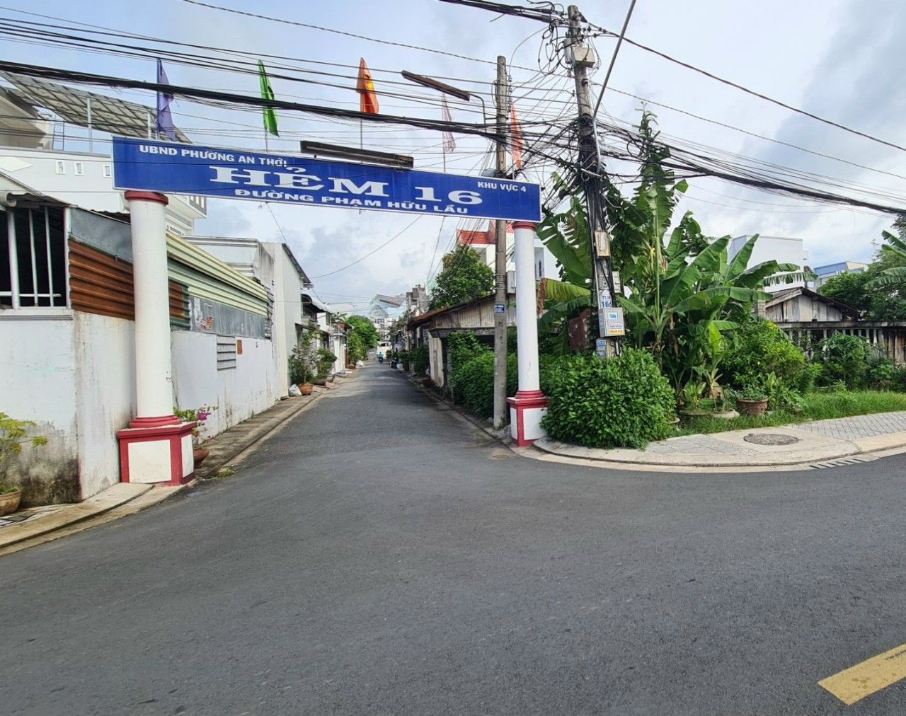 BÁN NHÀ TRỆT LỬNG HẺM 16 PHẠM HỮU LẦU (HẺM NHÀ KHÁCH T80 TRẦN QUANG DIỆU, PHƯỜNG AN THỚI, BÌNH THỦY