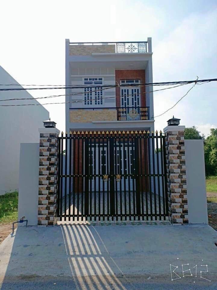 BÁN NHÀ 1 TRỆT 1 LẦU ĐƯỜNG ĐINH ĐỨC THIỆN CÁCH CHỢ BÌNH CHÁNH 5 PHÚT nhà có 4 phòng ngủ 2 toilet
