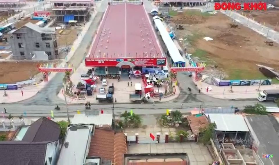BÁN ĐẤT DỰ ÁN THẠNH PHÚ CENTER ngay TT chợ thị trấn Thạnh Phú Quy mô:11,7ha DT 105m-120m