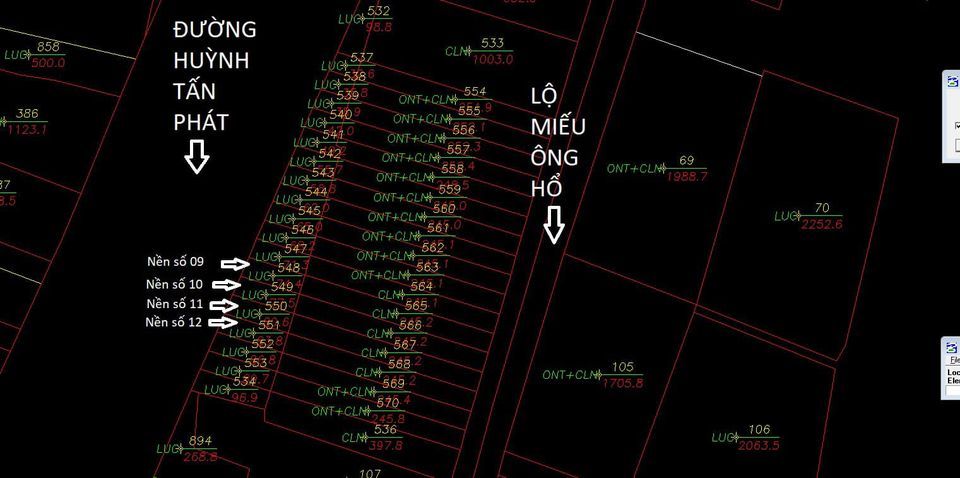 Bán Đất 2 mặt tiền đường nhựa rộng 80m mà giá chỉ 14tr/m Đường nhựa Đại lộ Huỳnh Tấn Phát