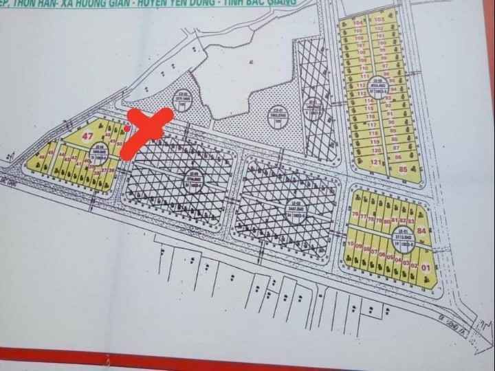 Cần bán lô Đất Đẹp ( Lô Góc) khu giãn Dân đấu giá, tại Thôn Kép, Xã Hương Gián, Yên Dũng, Bắc Giang