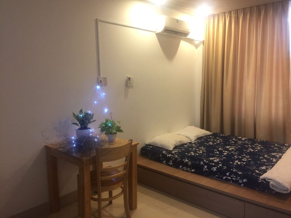 CHO THUÊ CĂN HỘ STUDIO NHƯ HÌNH Toạ lạc tại Lê Thị Riêng, p.Bến Thành, q1 GIÁ THUÊ: 6.5tr/tháng