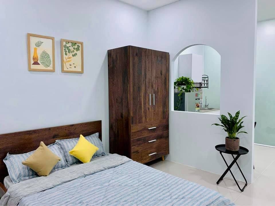 STUDIO/ CĂN HỘ CHO THUÊ LI’S HOME 2,1 phòng ban công, 30m2 giá 7,500,000 VND / tháng