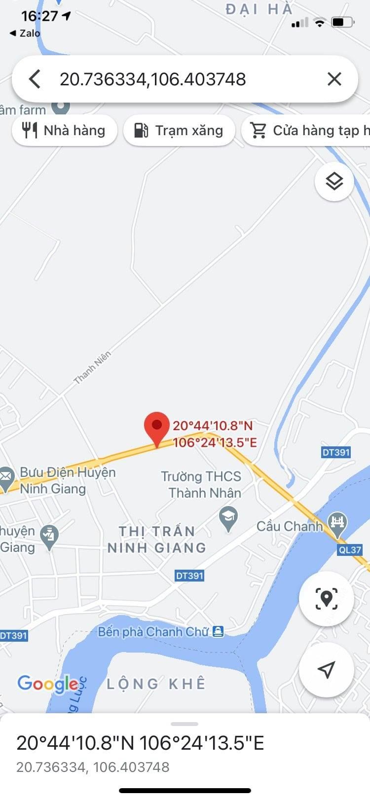 CHUYỂN NHƯỢNG 3,9 HA ĐẤT CÔNG NGHIỆP MẶT ĐƯỜNG NINH GIANG, HẢI DƯƠNG VỊ TRÍ ĐẸP, GIÁ TỐT