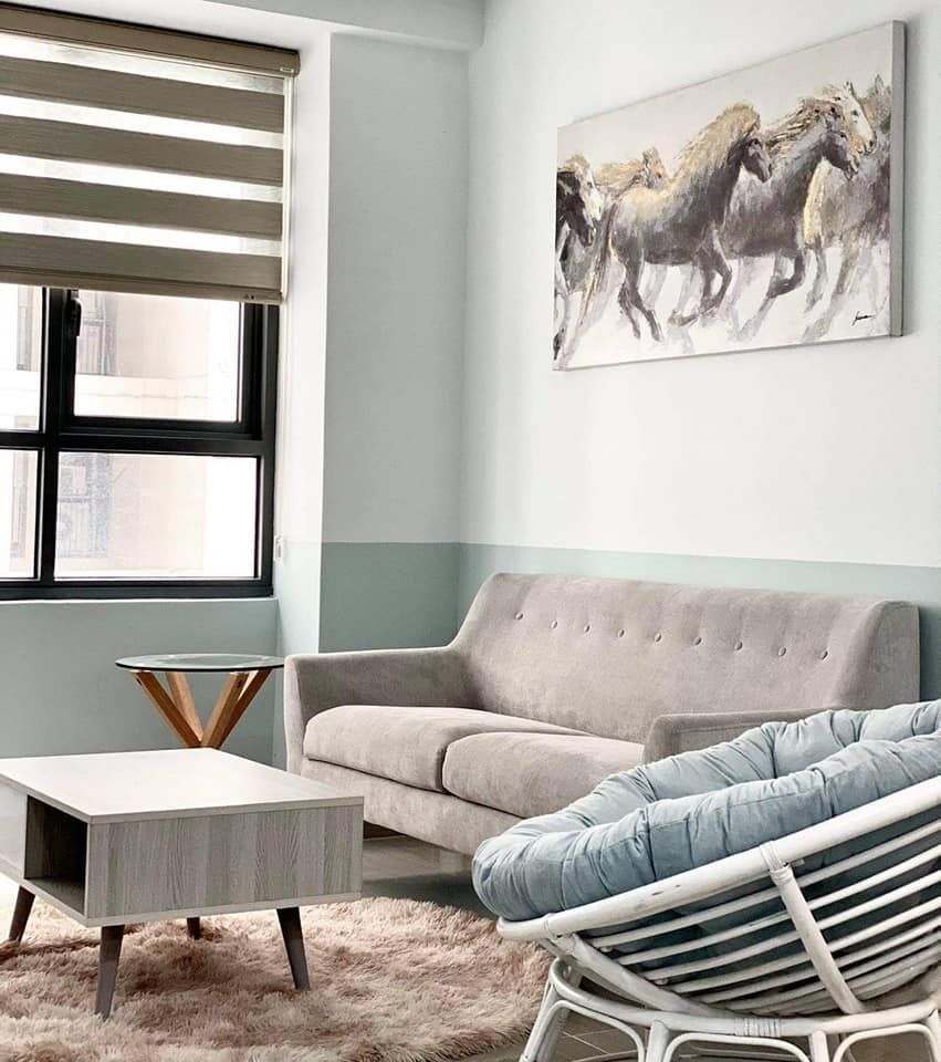 Cho thuê căn hộ cao cấp THE GOLD VIEW Q4 2PN 1WC 70m2 Full nội thất siêu sang