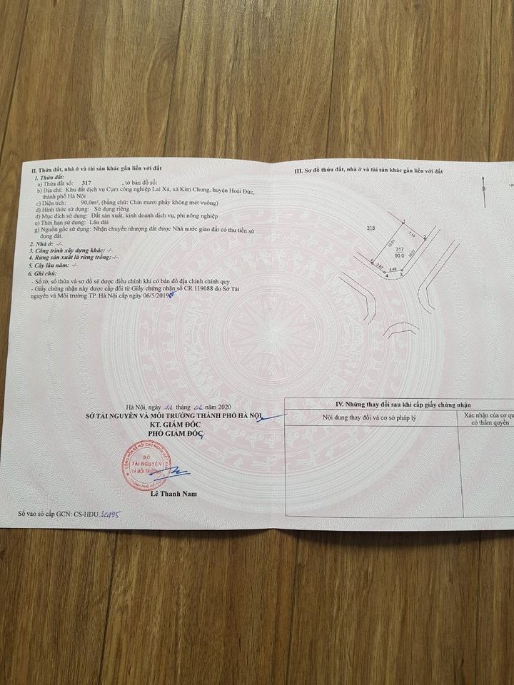 CHÍNH CHỦ CẦN BÁN ĐẤT DỊCH VỤ LAI XÁ KIM CHUNG HOÀI ĐỨC LÔ GÓC 90M2