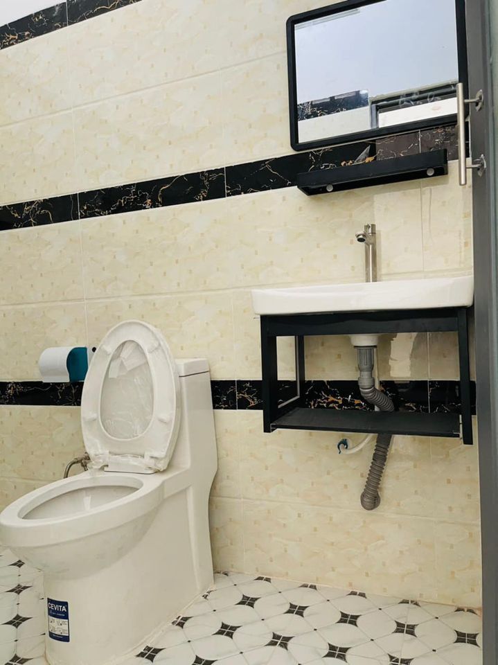 Bán nhà tân cổ điển (xây mới 100%) Nhà mặt tiền đường số 4 khu tái định cư p4 Diện tích 4*15