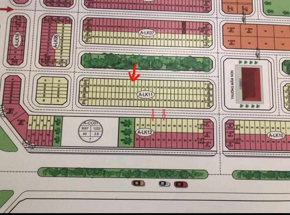 Cần thanh khoản 2 lô Hoa Hậu tại NEWCITY ALk11-12 view vườn đào thoáng mát giá 16xtr