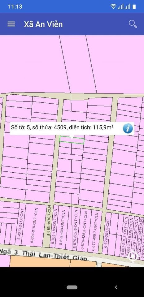 Bán đất 5*23m2, tc 100 1 xẹt nhựa chính, Ấp 4- An Viễn- Trảng Bom, thông 2 đầu nhựa cực đẹp