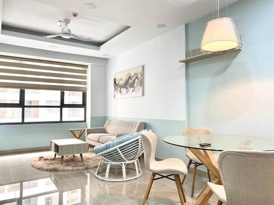 Cho thuê căn hộ cao cấp THE GOLD VIEW Q4 2PN 1WC 70m2 Full nội thất siêu sang