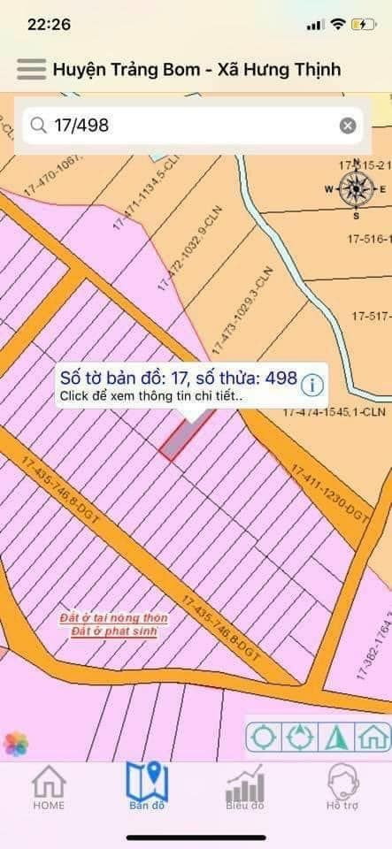 BÁN 2 LÔ LIỀN KỀ 5×25 THỔ CƯ 100% ĐƯỜNG BÊ TÔNG.DÂN CƯ ĐÔNG HƯNG THỊNH TRẢNG BOM