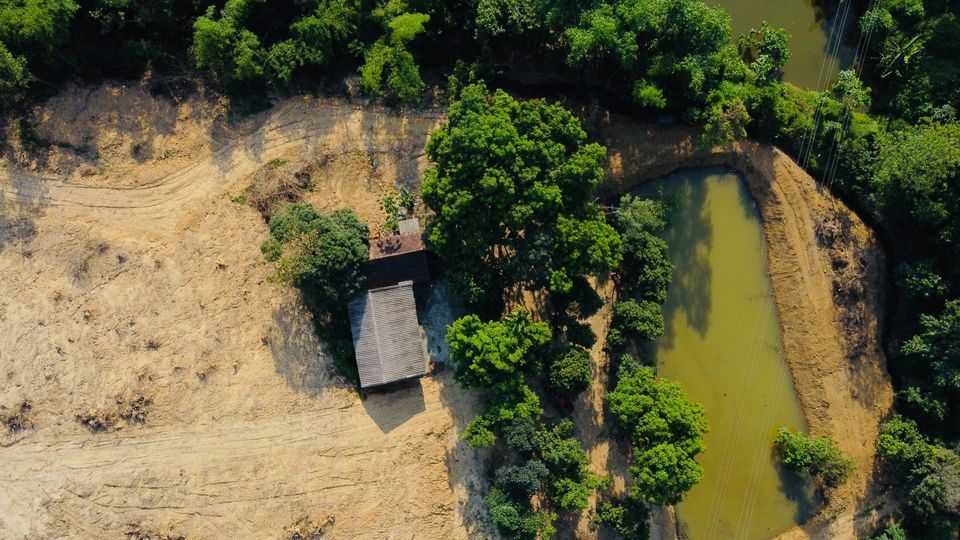 BÁN ĐẤT LƯNG TỰA NÚI CHÂN ĐẠP THỦY Tổng diện tích 1ha3 400m2 thổ cư Trung Sơn Lương Sơn