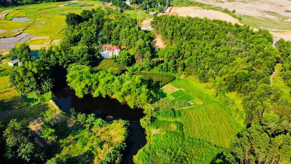 BÁN ĐẤT LƯNG TỰA NÚI CHÂN ĐẠP THỦY Tổng diện tích 1ha3 400m2 thổ cư Trung Sơn Lương Sơn