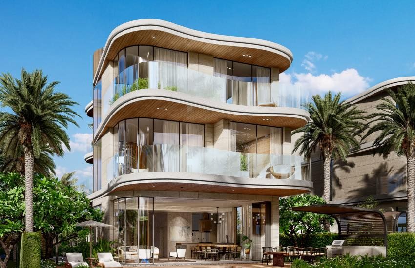 BIỆT THỰ BIỂN cách quốc lộ 55 300M Hàm Tân TP Phan Thiết 250m2 12,5m x 20m