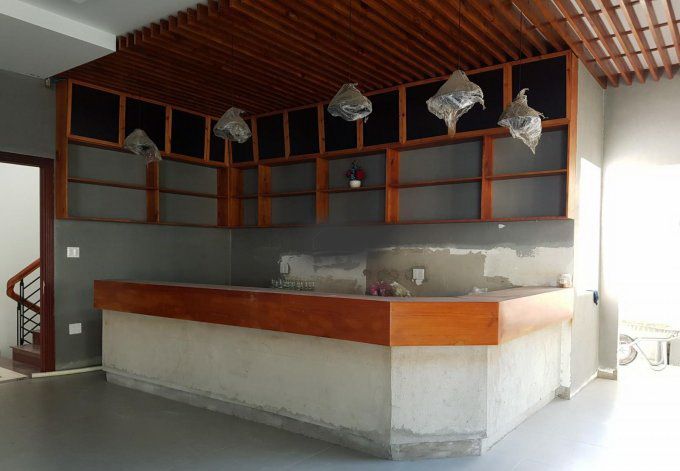 CHO THUÊ MẶT BẰNG QUÁN CAFE SÂN VƯỜN GẦN BẾN XE AN SƯƠNG VỚI DT: 450M2