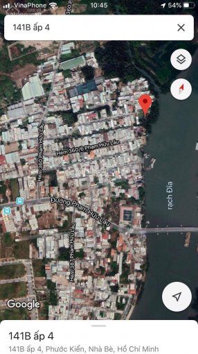 Cho thuê đất đường Phạm Hữu Lầu hẻm 360/10 xã Phước Kiển, H. Nhà Bè