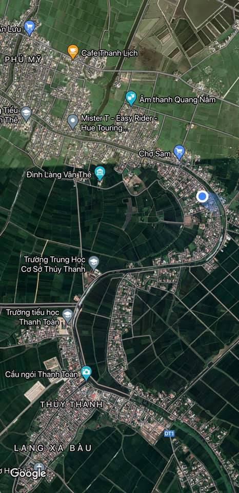 BÁN LÔ ĐẤT XÓM 5 VÂN THÊ NAM , THUỶ THANH, TX HƯƠNG THUỶ Nằm cách Cầu Ngói Thanh Toàn tầm 1.5 km