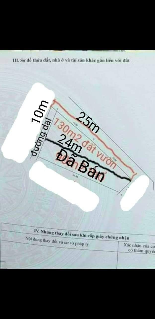 Chỉ 466tr có ngay nền trung tâm Tp Vĩnh Long Cụ thể là P8 nhe bà con Sổ có thể hiện đường