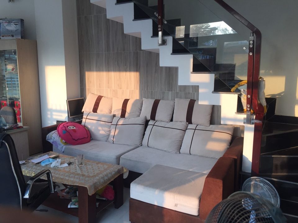 Bán gáp căn nhà trong tháng nhà 2mặt tiền thị trấn nhà bè Dt nhà 5x14 ĐTXD 174m2