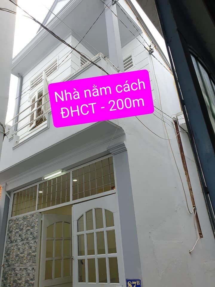 Nhà lầu Nằm giữa Đại Học CT và Chợ Xuân Khánh Số 87B Bờ hồ Mạc Thiên Tích Xuân Khánh Ninh Kiều